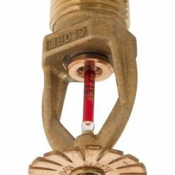 Discount 👍 Globe Fire Sprinkler Corporation FireLock™ Model V2740 1/2 in. 175F 4.9K Pendent Sprinkler and Quick Response Sprinkler Head in White ✨