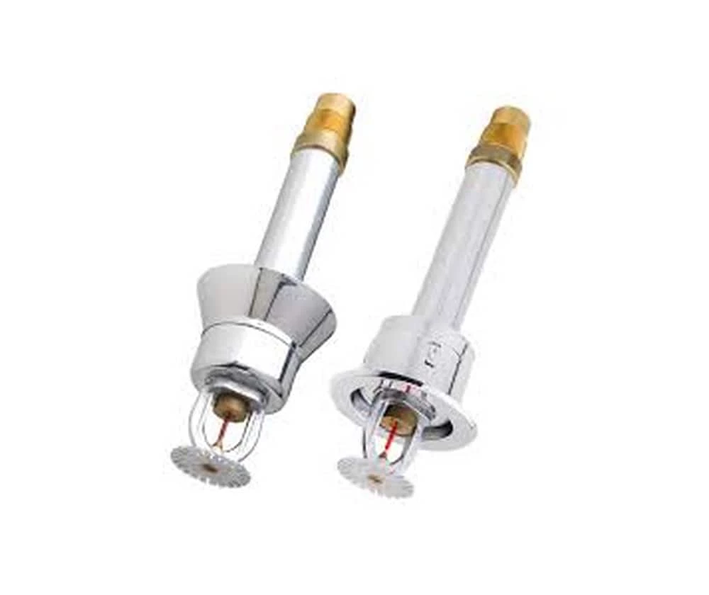 Outlet ✨ TYCO Series DS-2 1 in. 200F 11.2K Pendent, Standard Response and Quick Response Sprinkler Head in Chrome Plated 🔥 3 Outlet ✨ TYCO Series DS-2 1 in. 200F 11.2K Pendent, Standard Response and Quick Response Sprinkler Head in Chrome Plated 🔥